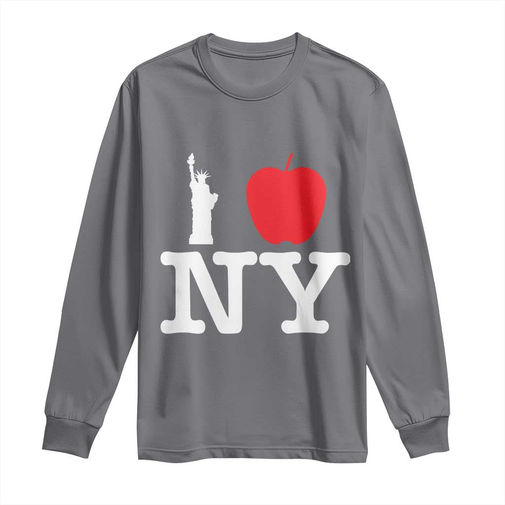 I Love NY Long Sleeve Shirt New York Lover Travel Gift - Wonder Print Shop