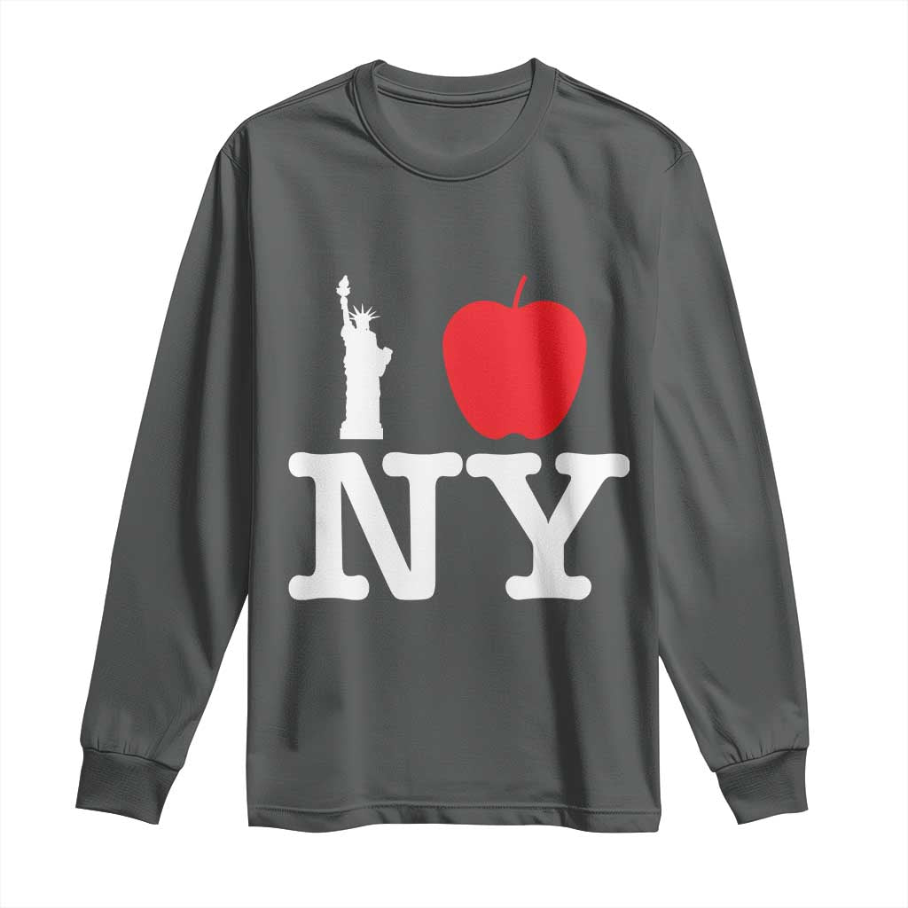 I Love NY Long Sleeve Shirt New York Lover Travel Gift - Wonder Print Shop