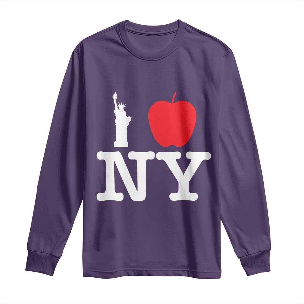 I Love NY Long Sleeve Shirt New York Lover Travel Gift - Wonder Print Shop