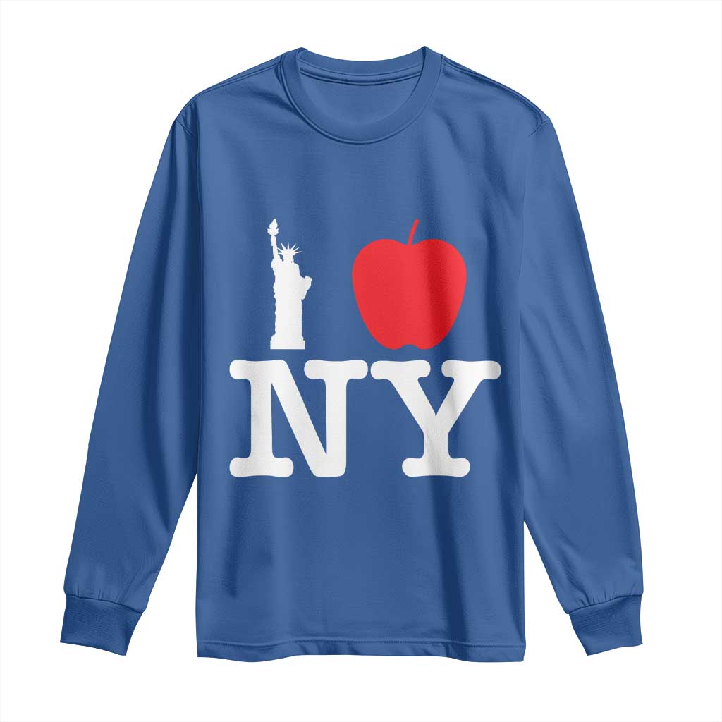 I Love NY Long Sleeve Shirt New York Lover Travel Gift - Wonder Print Shop