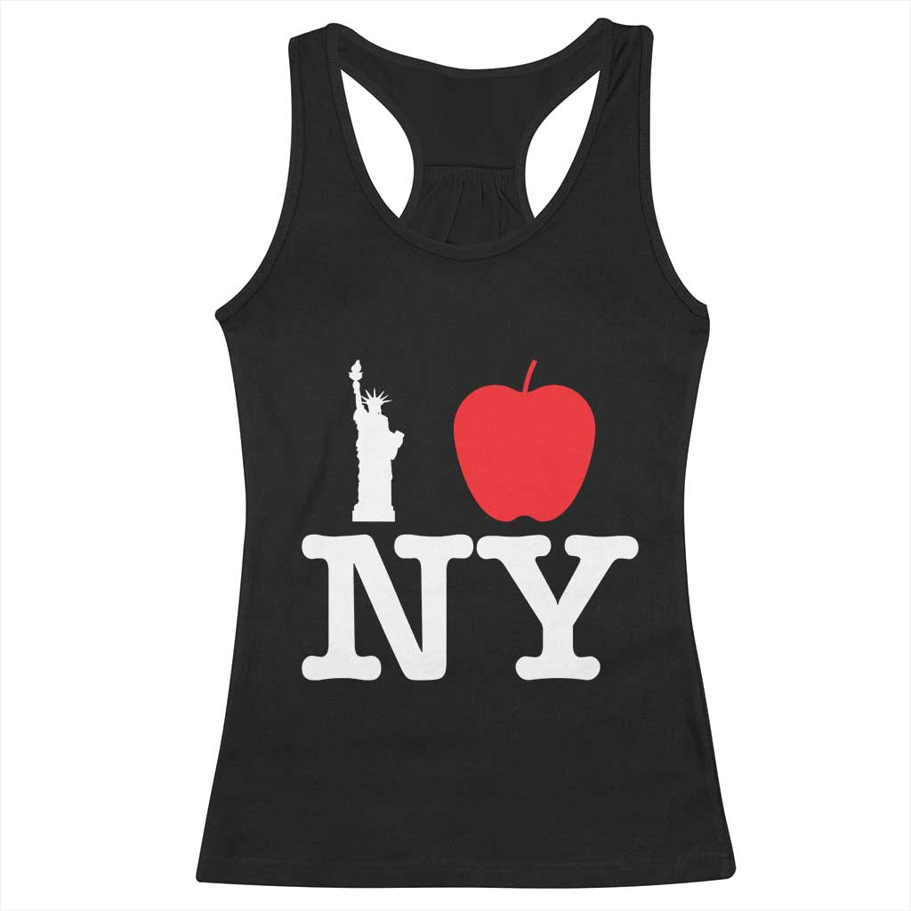 I Love NY Racerback Tank Top New York Lover Travel Gift - Wonder Print Shop