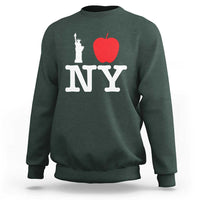 I Love NY Sweatshirt New York Lover Travel Gift - Wonder Print Shop