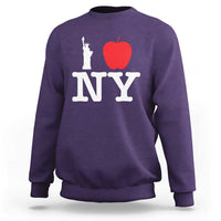 I Love NY Sweatshirt New York Lover Travel Gift - Wonder Print Shop