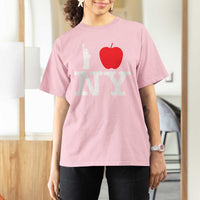 I Love NY T Shirt For Women New York Lover Travel Gift - Wonder Print Shop