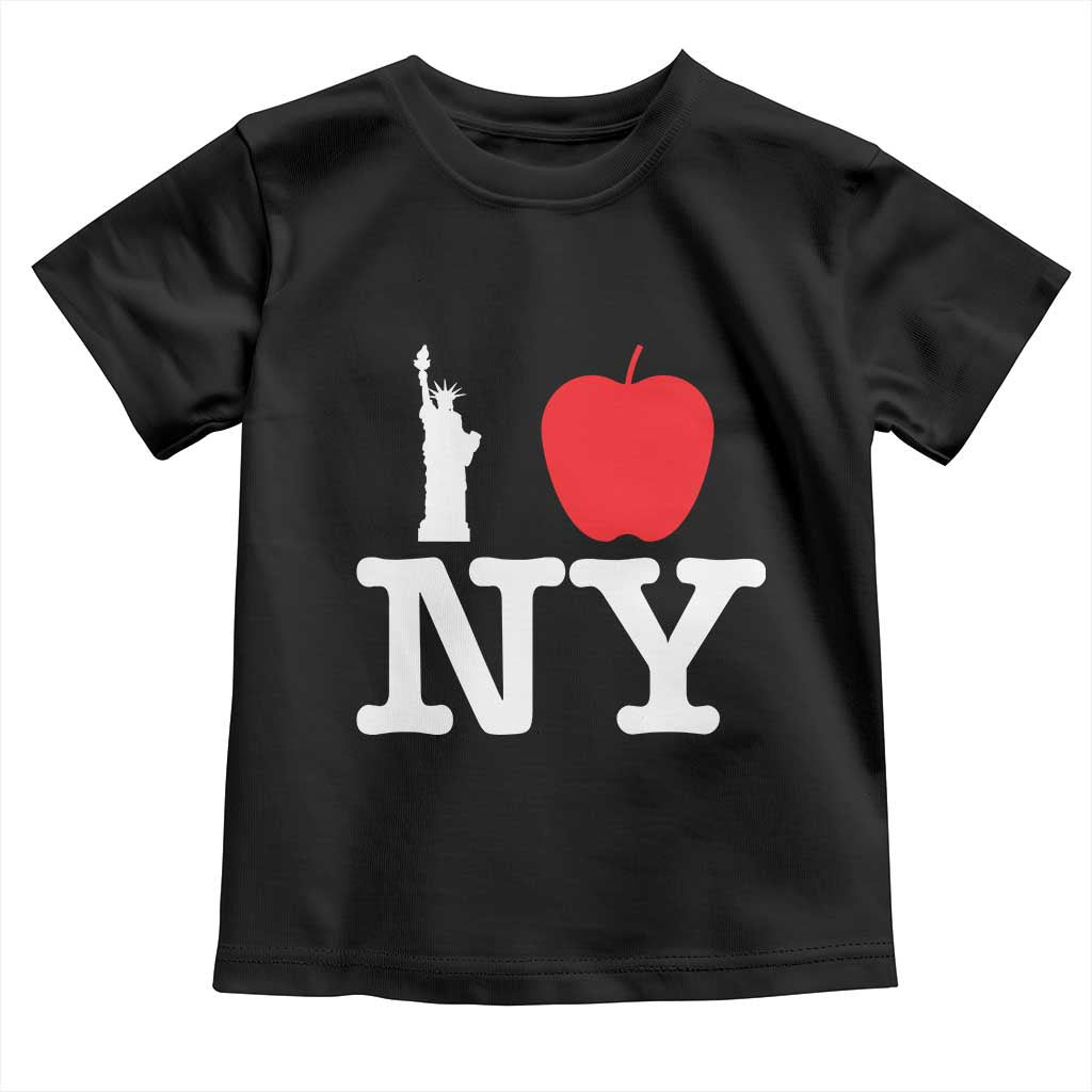I Love NY Toddler T Shirt New York Lover Travel Gift - Wonder Print Shop