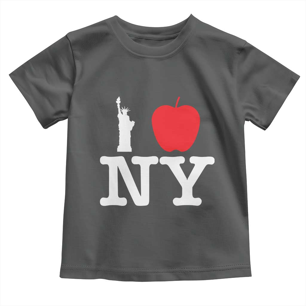 I Love NY Toddler T Shirt New York Lover Travel Gift - Wonder Print Shop
