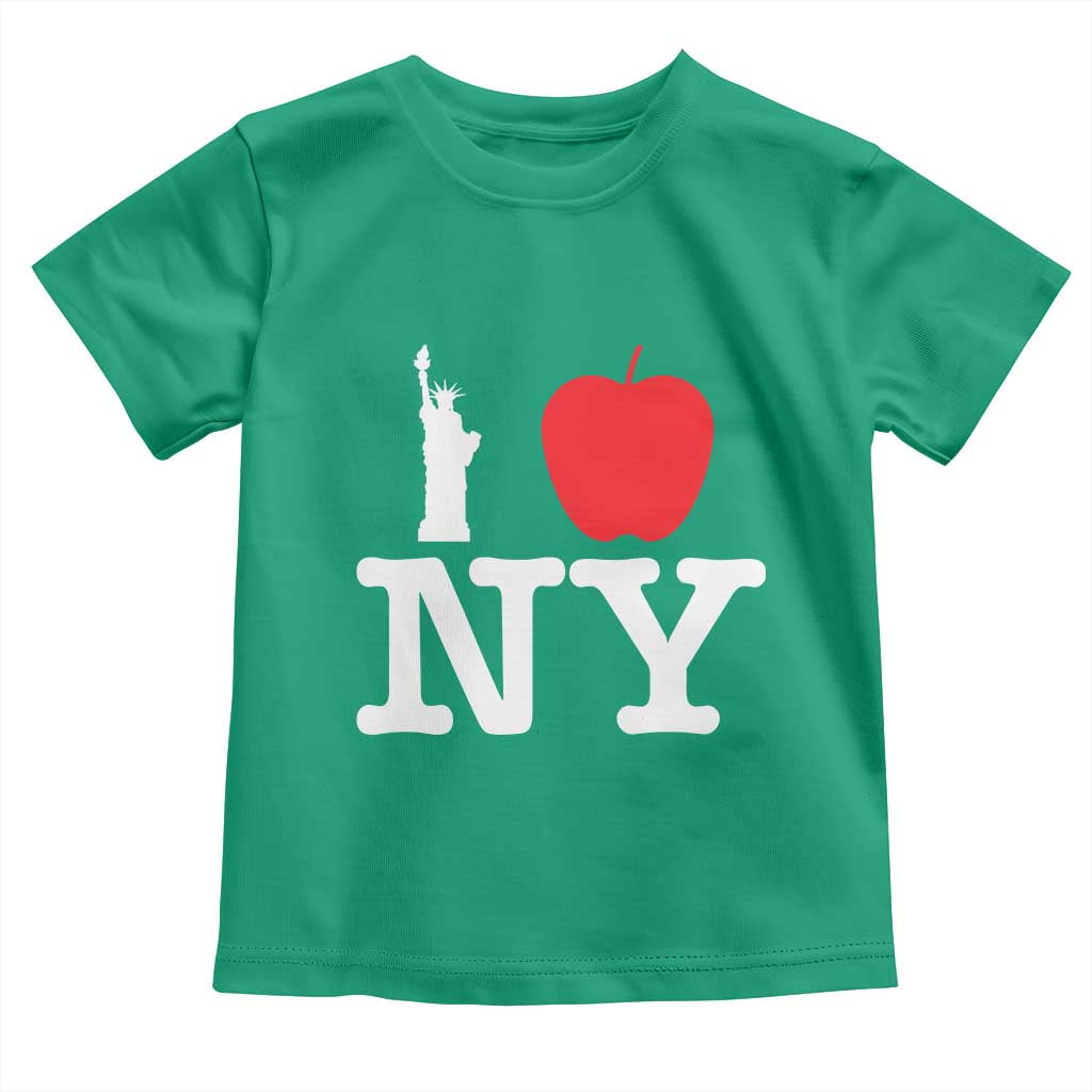 I Love NY Toddler T Shirt New York Lover Travel Gift - Wonder Print Shop
