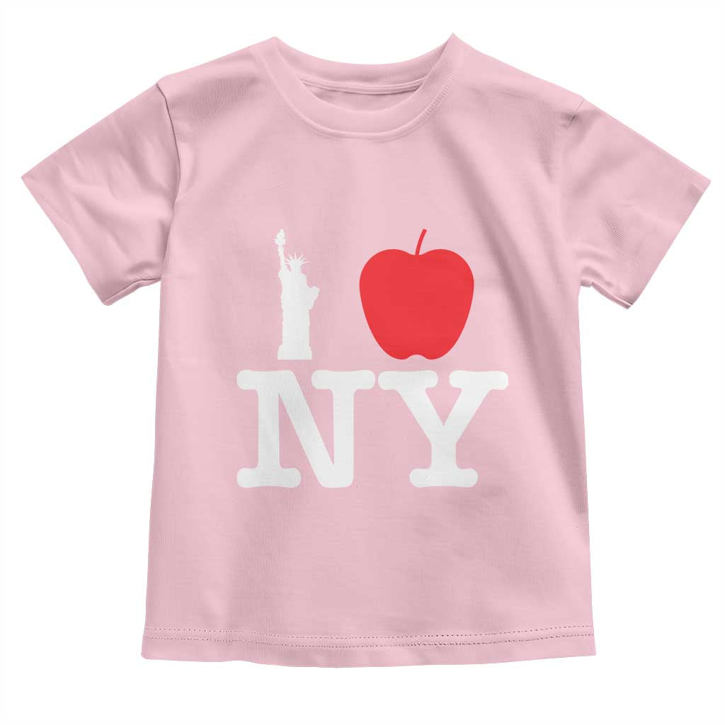 I Love NY Toddler T Shirt New York Lover Travel Gift - Wonder Print Shop