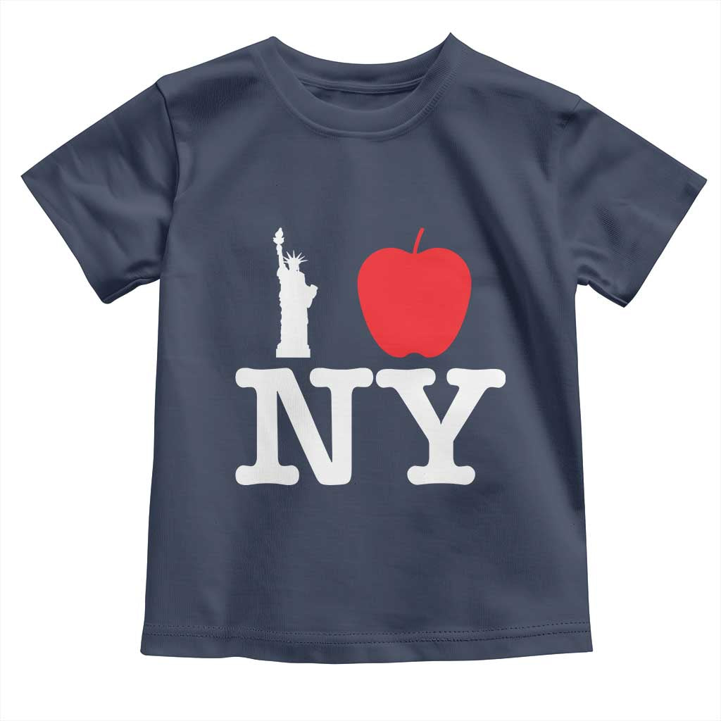 I Love NY Toddler T Shirt New York Lover Travel Gift - Wonder Print Shop