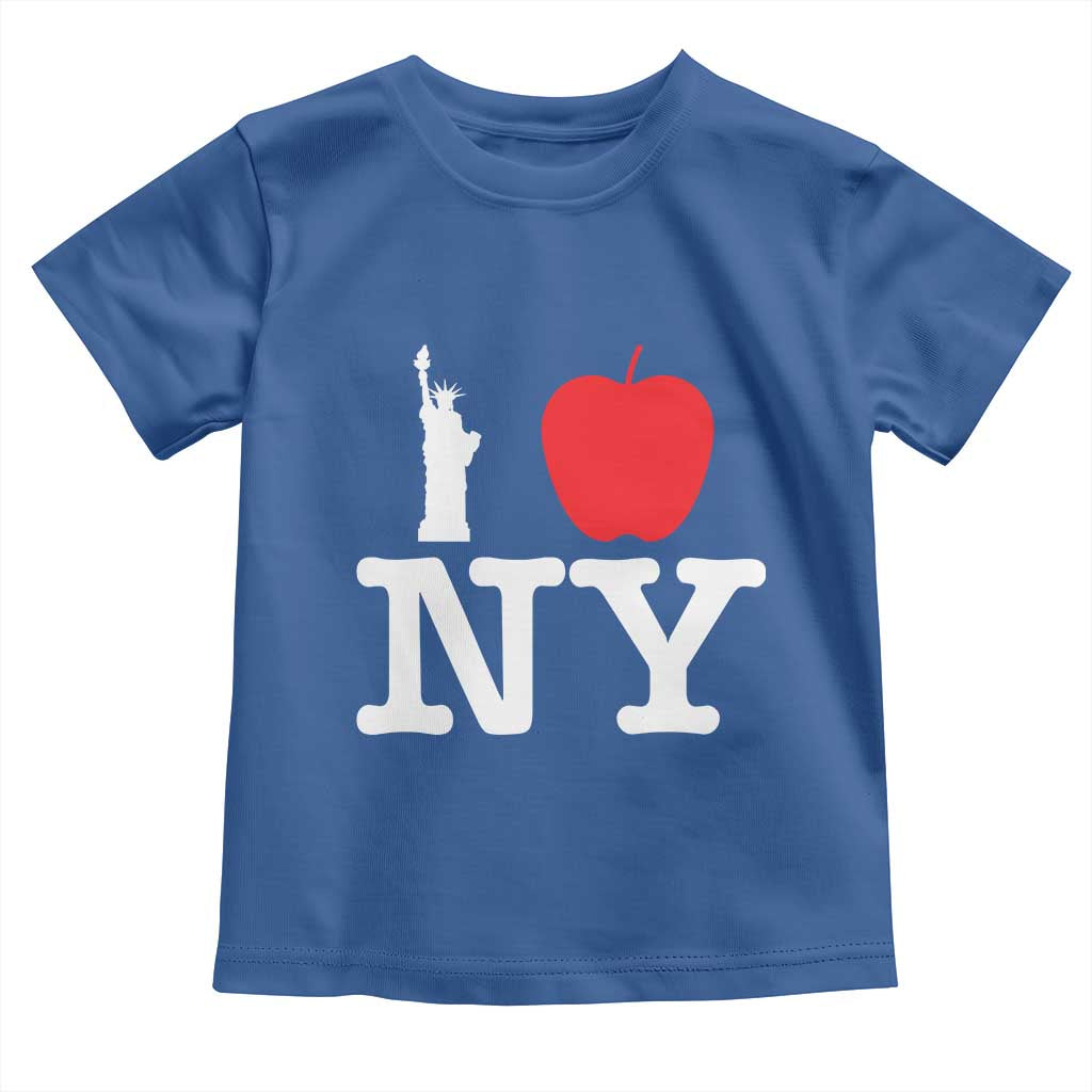 I Love NY Toddler T Shirt New York Lover Travel Gift - Wonder Print Shop