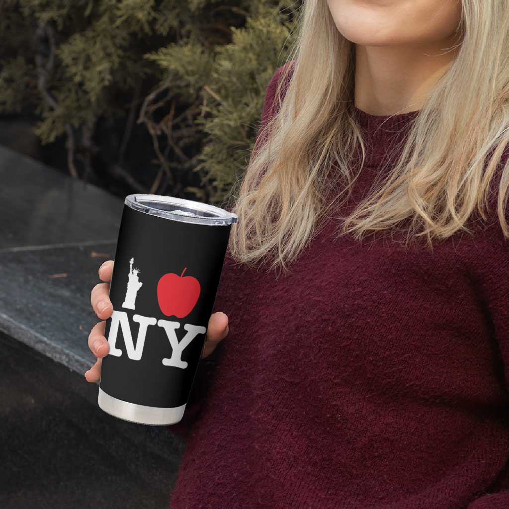 I Love NY Tumbler Cup New York Lover Travel Gift
