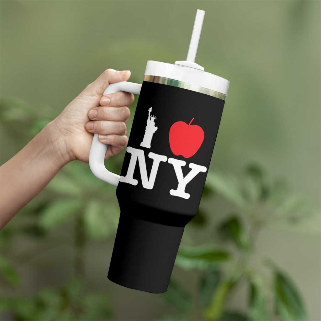 I Love NY Tumbler With Handle New York Lover Travel Gift
