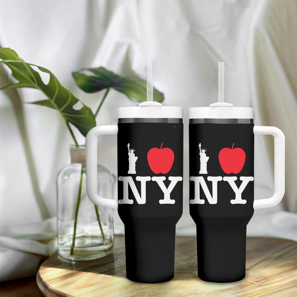 I Love NY Tumbler With Handle New York Lover Travel Gift