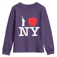 I Love NY Youth Sweatshirt New York Lover Travel Gift - Wonder Print Shop