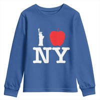 I Love NY Youth Sweatshirt New York Lover Travel Gift - Wonder Print Shop