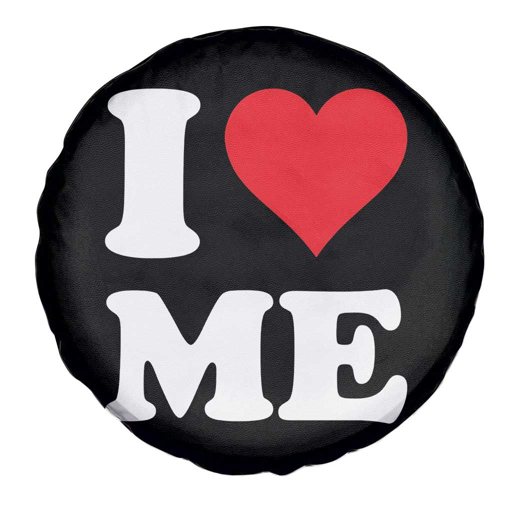 I Love Me Spare Tire Cover Funny Self Love Heart Positive Vibes - Wonder Print Shop