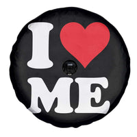 I Love Me Spare Tire Cover Funny Self Love Heart Positive Vibes - Wonder Print Shop