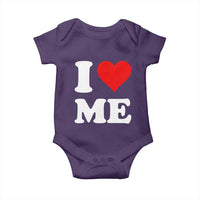 I Love Me Baby Onesie Funny Self Love Heart Positive Vibes - Wonder Print Shop