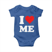 I Love Me Baby Onesie Funny Self Love Heart Positive Vibes - Wonder Print Shop