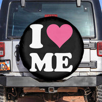 I Love Me Spare Tire Cover Funny Self Love Pink Heart Positive Vibes - Wonder Print Shop