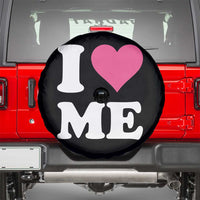 I Love Me Spare Tire Cover Funny Self Love Pink Heart Positive Vibes - Wonder Print Shop