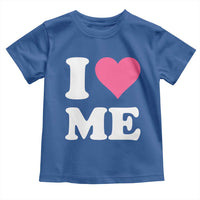 I Love Me Toddler T Shirt Funny Self Love Pink Heart Positive Vibes - Wonder Print Shop