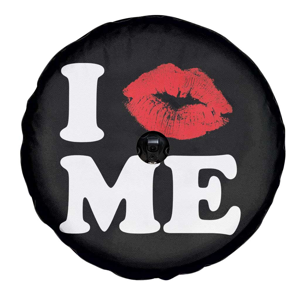 I Love ME Spare Tire Cover Sexy Lips Red Lipstick Kiss Self Love - Wonder Print Shop