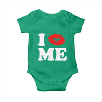 I Love ME Baby Onesie Sexy Lips Red Lipstick Kiss Self Love - Wonder Print Shop