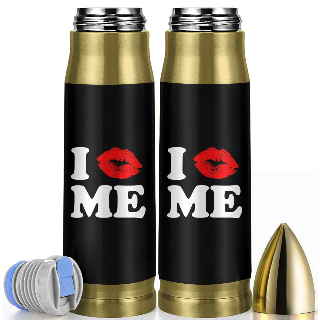 I Love ME Bullet Tumbler Sexy Lips Red Lipstick Kiss Self Love - Wonder Print Shop
