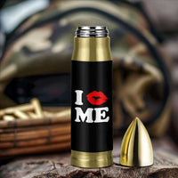 I Love ME Bullet Tumbler Sexy Lips Red Lipstick Kiss Self Love - Wonder Print Shop