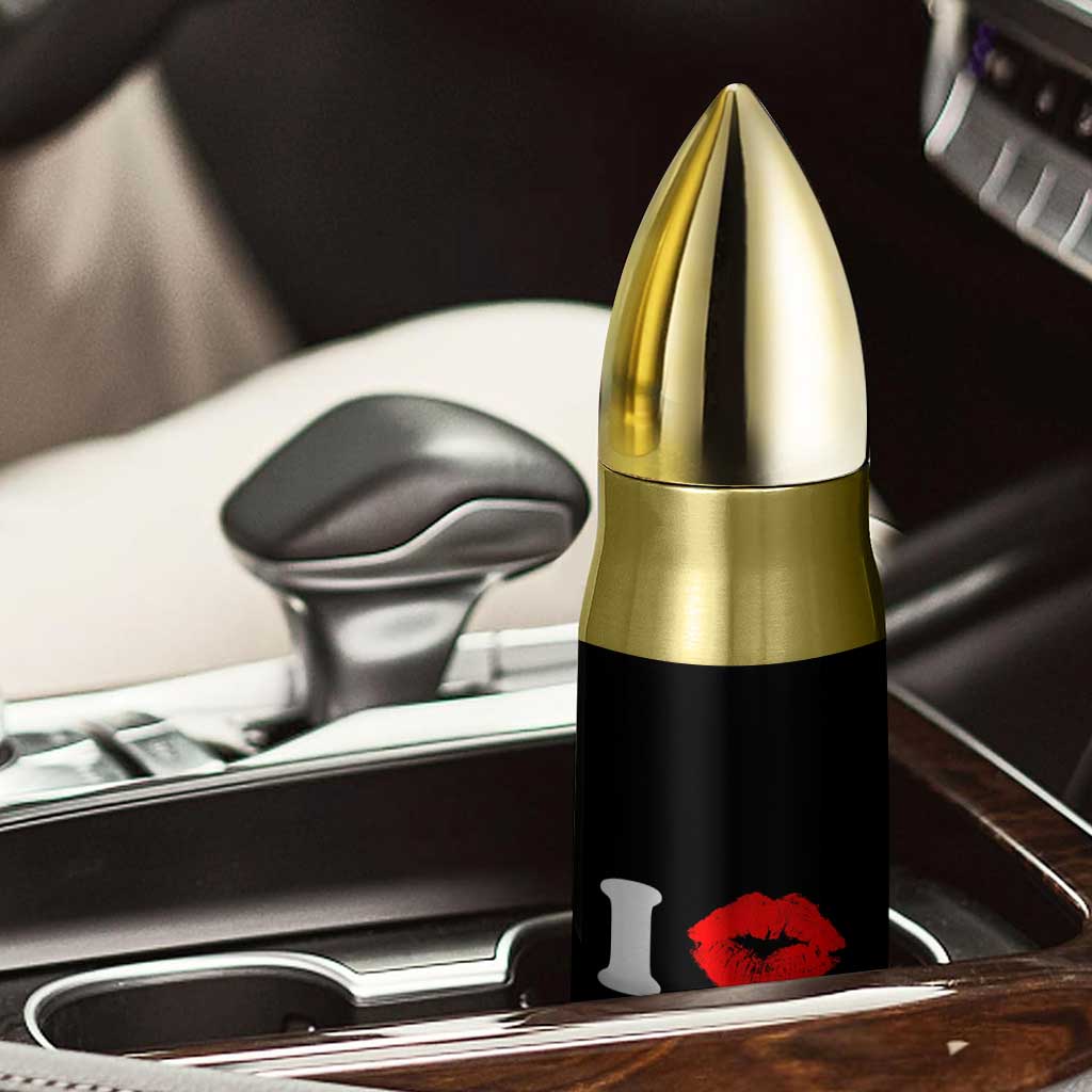 I Love ME Bullet Tumbler Sexy Lips Red Lipstick Kiss Self Love - Wonder Print Shop