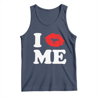 I Love ME Tank Top Sexy Lips Red Lipstick Kiss Self Love - Wonder Print Shop
