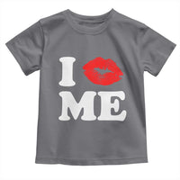 I Love ME Toddler T Shirt Sexy Lips Red Lipstick Kiss Self Love - Wonder Print Shop