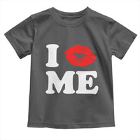 I Love ME Toddler T Shirt Sexy Lips Red Lipstick Kiss Self Love - Wonder Print Shop