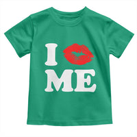 I Love ME Toddler T Shirt Sexy Lips Red Lipstick Kiss Self Love - Wonder Print Shop