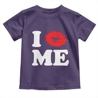 I Love ME Toddler T Shirt Sexy Lips Red Lipstick Kiss Self Love - Wonder Print Shop