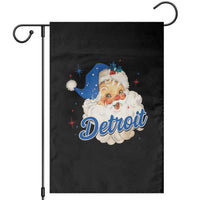 Christmas Detroit Football Garden Flag Vintage Santa Lions Fan - Wonder Print Shop