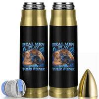 Funny Dachshund Dog Dad Bullet Tumbler Real Men Play With Their Wiener Funny Offensive - Wonder Print Shop