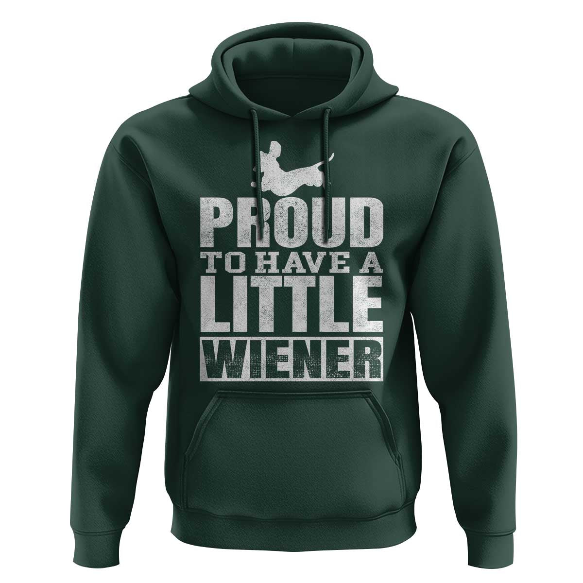 Funny Wiener Dog Lover Hoodie Dog Weenie Proud to Have A Little Wiener Dachshund - Wonder Print Shop