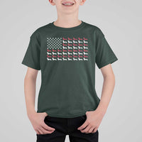 American Flag Vintage Patriotic Dachshund Dad T Shirt For Kid Weiner Dog Fathers Day Gifts For Dog Lovers Dad - Wonder Print Shop