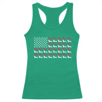 American Flag Vintage Patriotic Dachshund Dad Racerback Tank Top Weiner Dog Fathers Day Gifts For Dog Lovers Dad - Wonder Print Shop