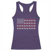 American Flag Vintage Patriotic Dachshund Dad Racerback Tank Top Weiner Dog Fathers Day Gifts For Dog Lovers Dad - Wonder Print Shop