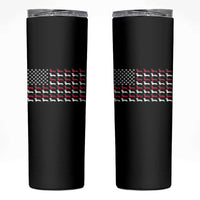 American Flag Vintage Patriotic Dachshund Dad Skinny Tumbler Weiner Dog Fathers Day Gifts For Dog Lovers Dad - Wonder Print Shop