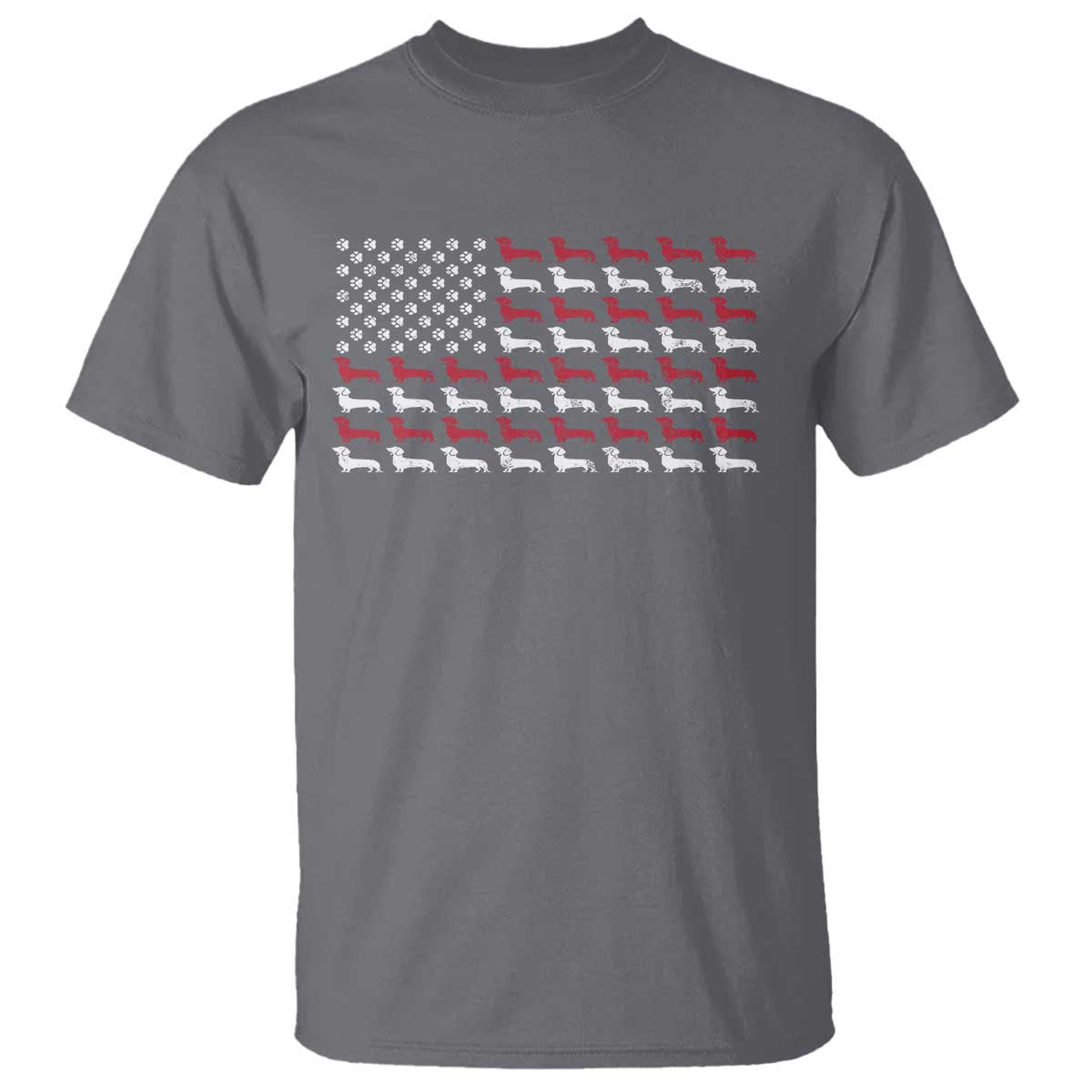 American Flag Vintage Patriotic Dachshund Dad T Shirt Weiner Dog Fathers Day Gifts For Dog Lovers Dad - Wonder Print Shop