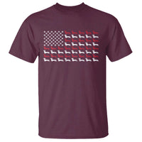 American Flag Vintage Patriotic Dachshund Dad T Shirt Weiner Dog Fathers Day Gifts For Dog Lovers Dad - Wonder Print Shop