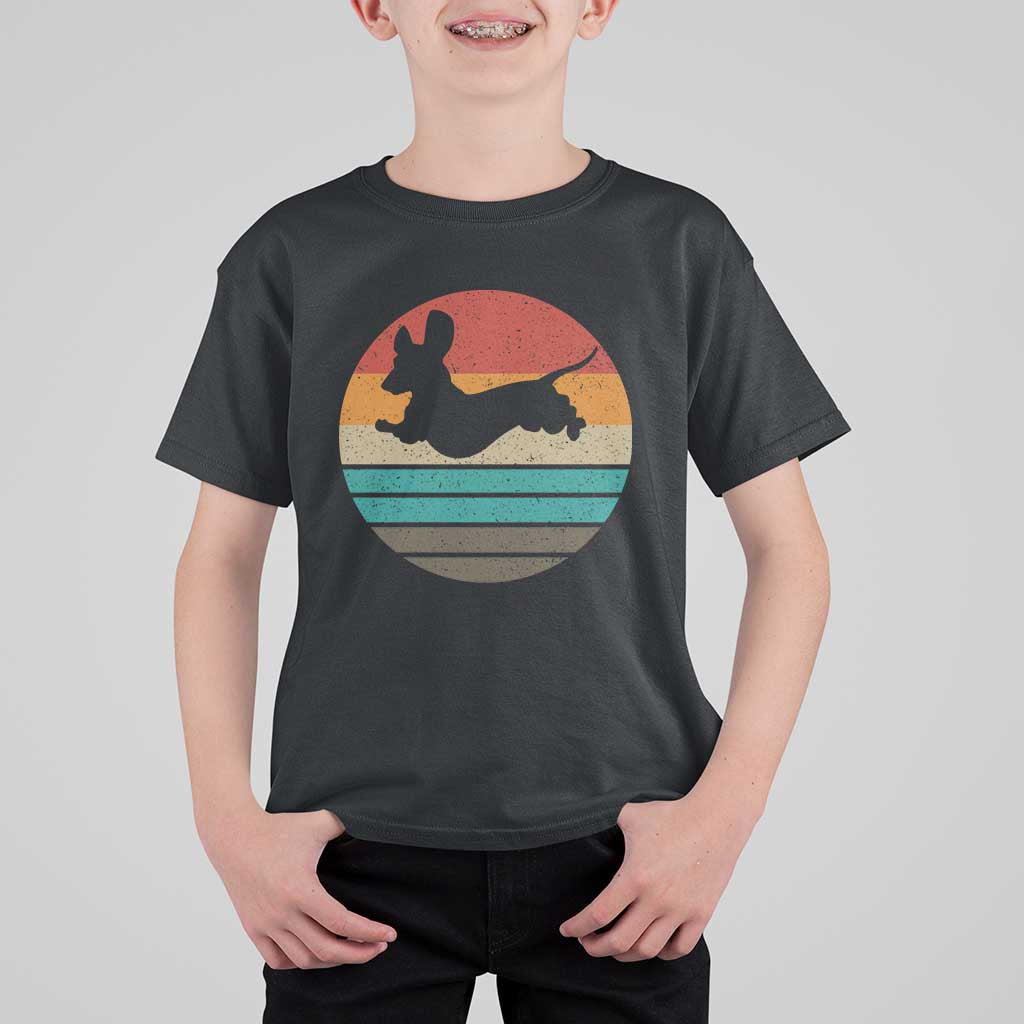 Vintage Dachshund T Shirt For Kid 60s 70s Retro Grunge Weiner Dog Love - Wonder Print Shop
