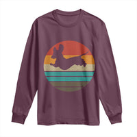 Vintage Dachshund Long Sleeve Shirt 60s 70s Retro Grunge Weiner Dog Love - Wonder Print Shop