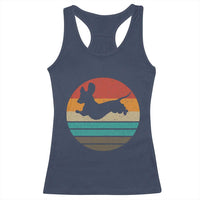 Vintage Dachshund Racerback Tank Top 60s 70s Retro Grunge Weiner Dog Love - Wonder Print Shop