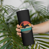 Vintage Dachshund Skinny Tumbler 60s 70s Retro Grunge Weiner Dog Love - Wonder Print Shop