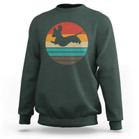 Vintage Dachshund Sweatshirt 60s 70s Retro Grunge Weiner Dog Love - Wonder Print Shop